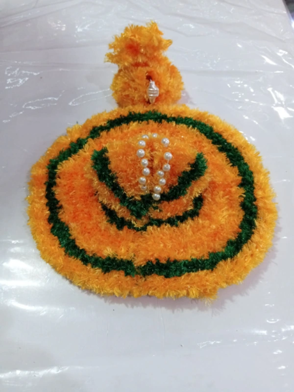 Laddu Gopal Dress - For 3 Number, Yellow